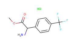 methyl 2-amino-2-[4-(trifluoromethyl)phenyl]-acetate hydrochloride