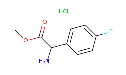 methyl amino(4-fluorophenyl)acetate hydrochloride