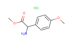 methyl amino(4-methoxyphenyl)acetate hydrochloride