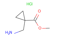 methyl 1-(aminomethyl)cyclopropanecarboxylate hydrochloride