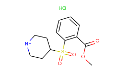 methyl 2-(piperidin-4-ylsulfonyl)benzoate hydrochloride