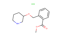 methyl 2-[(3-piperidinyloxy)methyl]benzoate hydrochloride