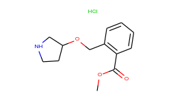methyl 2-[(3-pyrrolidinyloxy)methyl]benzoate hydrochloride