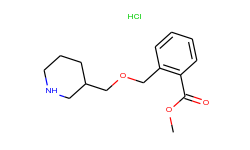 methyl 2-[(3-piperidinylmethoxy)methyl]benzoate hydrochloride