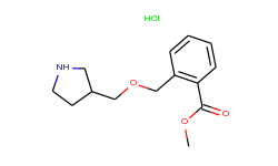 methyl 2-[(3-pyrrolidinylmethoxy)methyl]benzoate hydrochloride