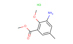 methyl 3-amino-2-methoxy-5-methylbenzoate hydrochloride