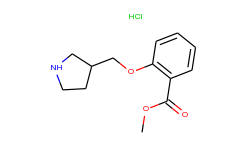 methyl 2-(3-pyrrolidinylmethoxy)benzoate hydrochloride