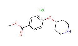 methyl 4-(4-piperidinyloxy)benzoate hydrochloride