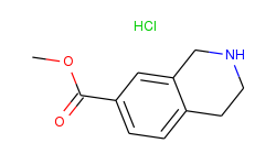 methyl 1,2,3,4-tetrahydroisoquinoline-7-carboxylate hydrochloride