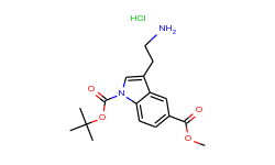 1-(tert-butyl) 5-methyl 3-(2-aminoethyl)-1h-indole-1,5-dicarboxylate hydrochloride