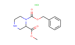 1-n-cbz-piperazine-2-carboxylic acid methyl ester hcl