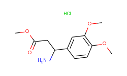 3-amino-3-(3,4-dimethoxy-phenyl)-propionic acid methyl ester hydrochloride