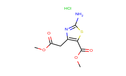 methyl 2-amino-4-(2-methoxy-2-oxoethyl)thiazole-5-carboxylate hydrochloride