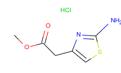 (2-amino-thiazol-4-yl)-acetic acid methyl ester hydrochloride