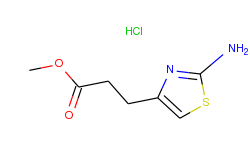 3-(2-amino-thiazol-4-yl)-propionic acid methyl ester hydrochloride