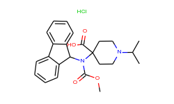 4-(9h-fluoren-9-ylmethoxycarbonylamino)-1-isopropyl-piperidine-4-carboxylic acid hydrochloride