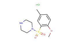 1-(2-methoxy-5-methyl-benzenesulfonyl)-piperazine hydrochloride