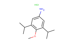 3,5-diisopropyl-4-methoxy-phenylamine hydrochloride