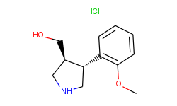 [(3s,4r)-4-(2-methoxyphenyl)pyrrolidin-3-yl]-methanol hydrochloride