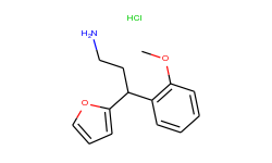 3-furan-2-yl-3-(2-methoxy-phenyl)-propylamine hydrochloride