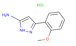5-(2-methoxy-phenyl)-2h-pyrazol-3-ylamine hydrochloride