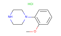 Piperazine, 1-(2-methoxyphenyl)-, monohydrochloride
