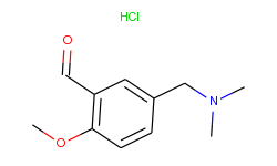 5-dimethylaminomethyl-2-methoxy-benzaldehyde hydrochloride