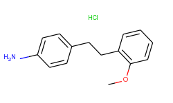 {4-[2-(2-methoxyphenyl)ethyl]phenyl}amine hydrochloride