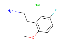 2-(5-fluoro-2-methoxyphenyl)ethanamine hcl