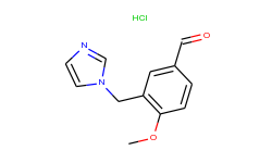 3-imidazol-1-ylmethyl-4-methoxy-benzaldehyde hydrochloride