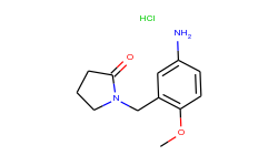 1-(5-amino-2-methoxybenzyl)pyrrolidin-2-one hydrochloride