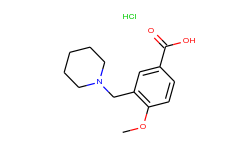 4-methoxy-3-piperidin-1-ylmethyl-benzoic acid hydrochloride