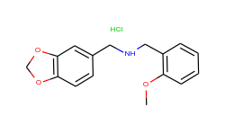 benzo[1,3]dioxol-5-ylmethyl-(2-methoxy-benzyl)-amine hydrochloride
