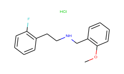 [2-(2-fluoro-phenyl)-ethyl]-(2-methoxy-benzyl)-amine hydrochloride