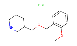 3-{[(2-methoxybenzyl)oxy]methyl}piperidine hydrochloride