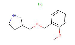 3-{[(2-methoxybenzyl)oxy]methyl}pyrrolidine hydrochloride