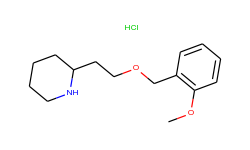 2-{2-[(2-methoxybenzyl)oxy]ethyl}piperidine hydrochloride