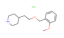 4-{2-[(2-methoxybenzyl)oxy]ethyl}piperidine hydrochloride