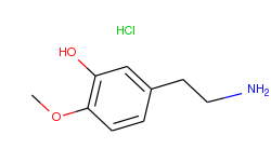 3-hydroxy-4-methoxyphenethylamine hydrochloride