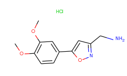 {[5-(3,4-dimethoxyphenyl)isoxazol-3-yl]-methyl}amine hydrochloride