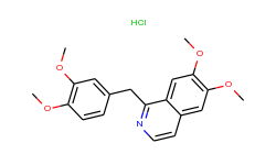 1-(3,4-dimethoxybenzyl)-6,7-dimethoxyisoquinoline hydrochloride