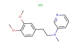 [2-(3,4-dimethoxy-phenyl)-ethyl]-pyridin-3-yl-methyl-amine hydrochloride