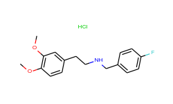 [2-(3,4-dimethoxyphenyl)-ethyl]-(4-fluoro-benzyl)-amine hydrochloride