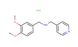 (3,4-dimethoxy-benzyl)-pyridin-4-ylmethyl-amine hydrochloride