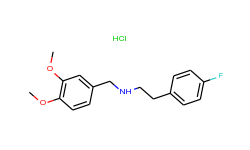 (3,4-dimethoxy-benzyl)-[2-(4-fluoro-phenyl)-ethyl]-amine hydrochloride