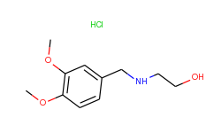2-(3,4-dimethoxy-benzylamino)-ethanol hydrochloride