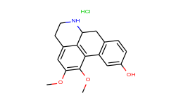 1,2-dimethoxy-5,6,6a,7-tetrahydro-4h-dibenzo[de,g]quinolin-10-ol hydrochloride