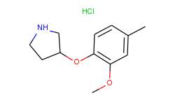 2-methoxy-4-methylphenyl 3-pyrrolidinyl ether hydrochloride