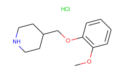 4-[(2-methoxyphenoxy)methyl]piperidine hydrochloride
