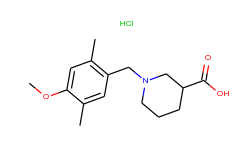 1-(4-methoxy-2,5-dimethylbenzyl)piperidine-3-carboxylic acid hydrochloride